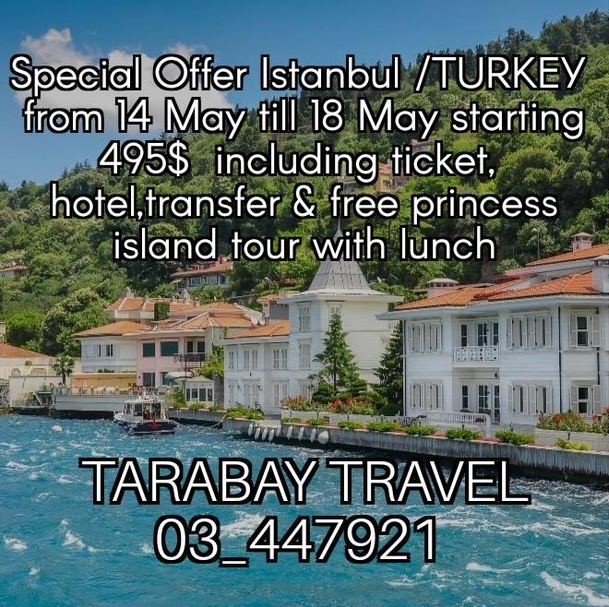Tarabay Travel offer